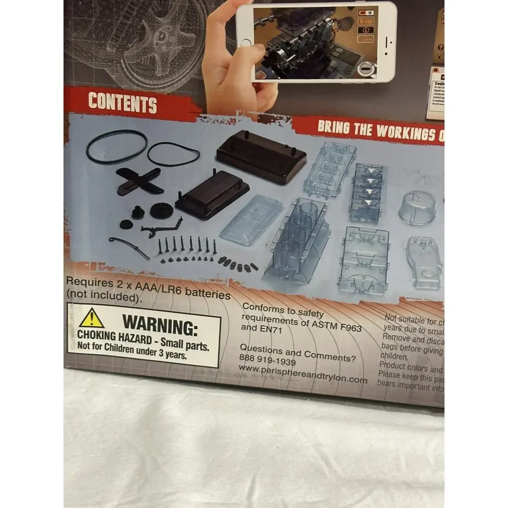 New Machine Works 4 Cylinder Engine AR W/Digital & Interactive Augmented Reality